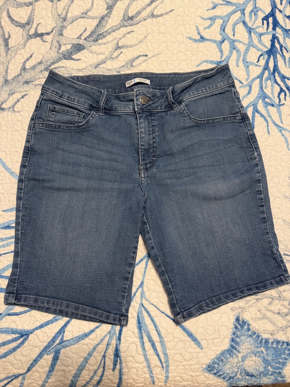 Lee by Riders Women's Denim Bermuda Shorts